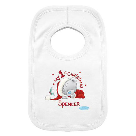 Personalised Tiny Tatty Teddy My 1st Christmas  Bib £8.99